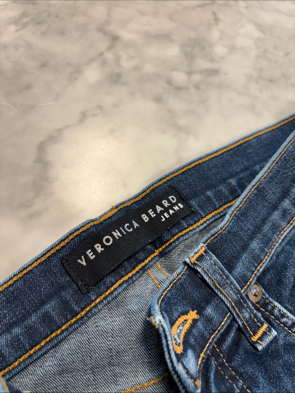 Veronica Beard jeans.